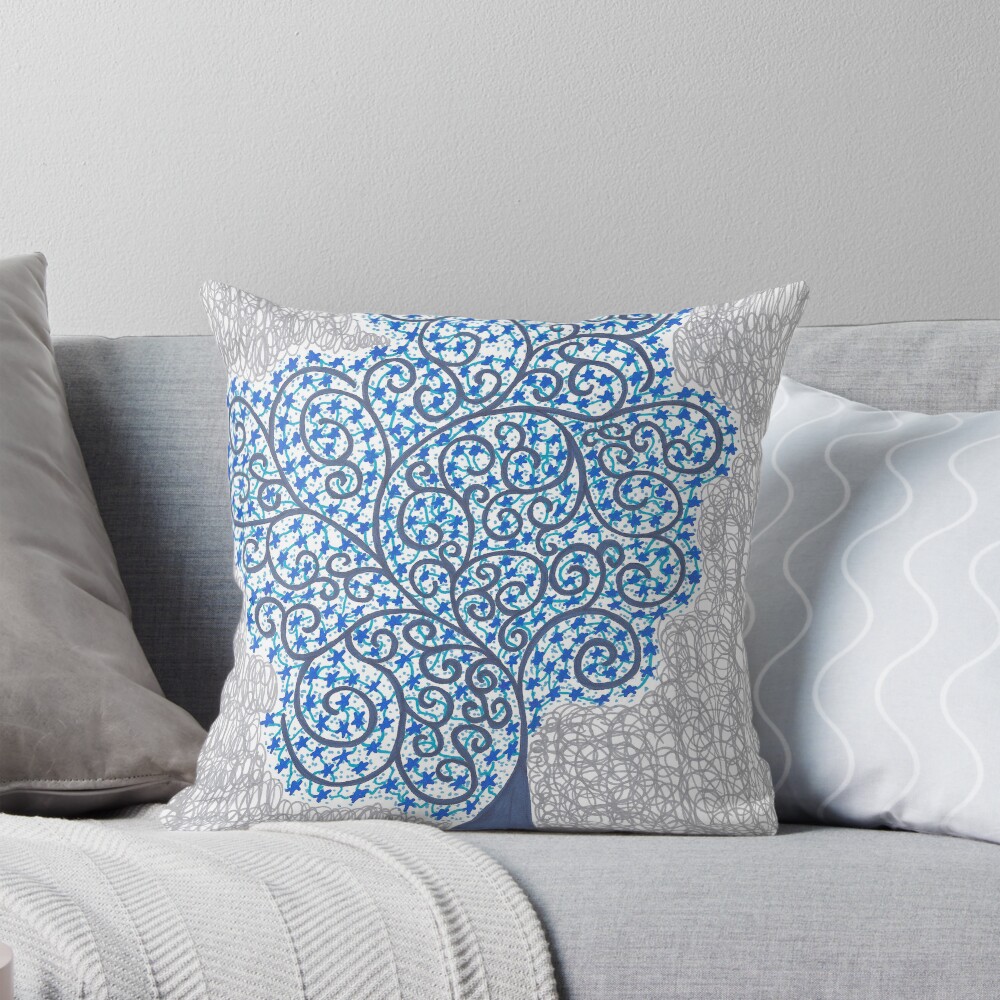 Item preview, Throw Pillow designed and sold by AbstractArielle.