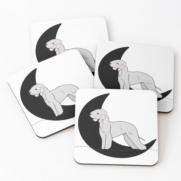 Item preview, Moon the Bedlington Terrier no Background designed and sold by VoodoosTrinkets.