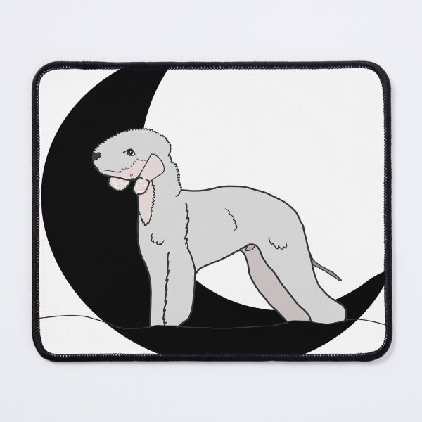 Item preview, Moon the Bedlington Terrier no Background designed and sold by VoodoosTrinkets.