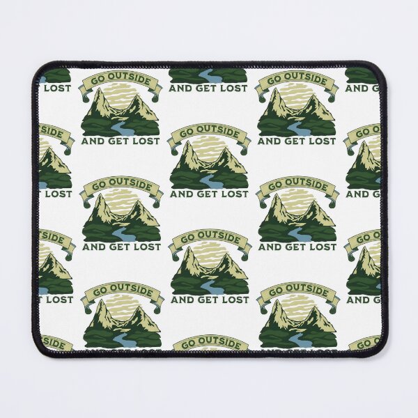 Item preview, Go outside and get lost, funny and cool nature lover designed and sold by Merchattack.