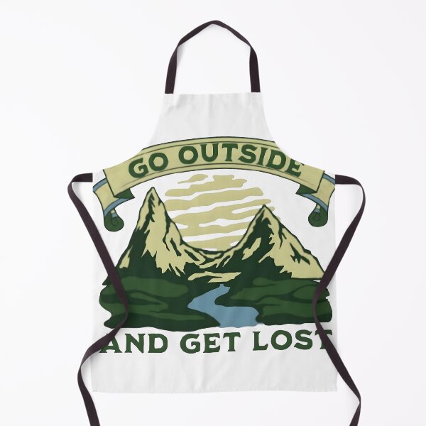 Item preview, Go outside and get lost, funny and cool nature lover designed and sold by Merchattack.