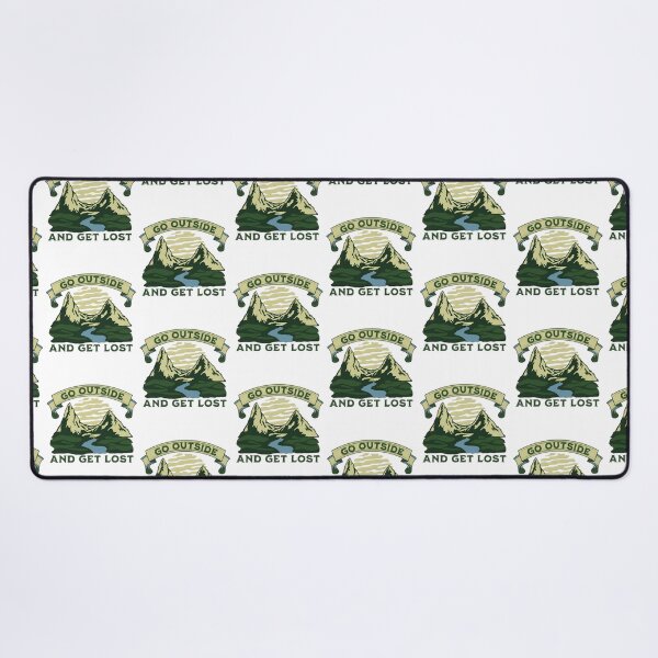 Item preview, Go outside and get lost, funny and cool nature lover designed and sold by Merchattack.