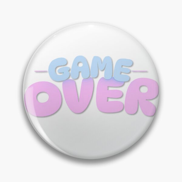 Item preview, Balloon Style GAME OVER designed and sold by MaciejCraft.