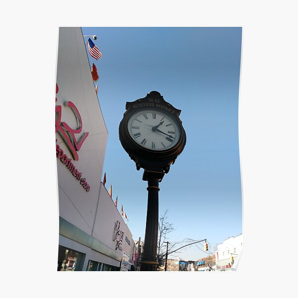 Clock, #clock, Brooklyn, #Brooklyn, Manhattan, #Manhattan, New York, #NewYork, NYC, #NYC, New York City, #NewYorkCity Poster