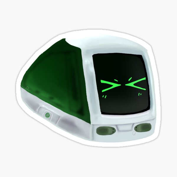 Artikel-Vorschau von iMac G3 - Wald - Serie „Der kleine Computertyp“, designt und verkauft von angrydino42.