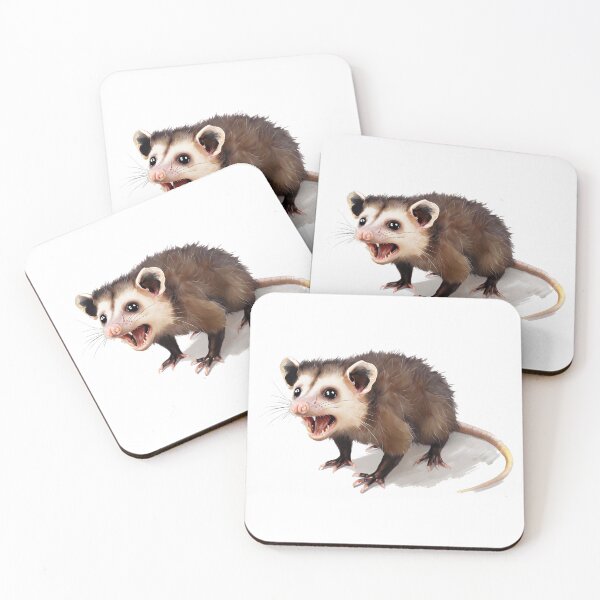 Item preview, Baby possum designed and sold by FreshArtFusion.