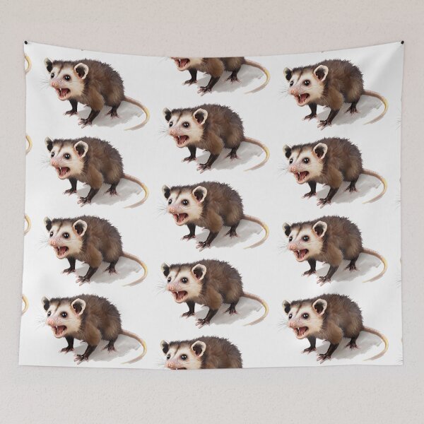 Item preview, Baby possum designed and sold by FreshArtFusion.