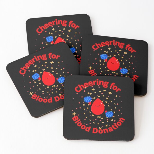 Item preview, Cheering for Blood Donation! - cute design for Blood Donors designed and sold by AtushaSpark.