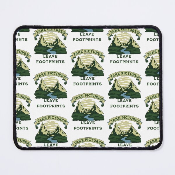 Item preview, Take pictures, leave footprints, funny and cool nature lover designed and sold by Merchattack.
