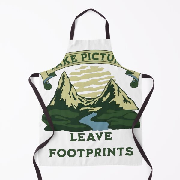 Item preview, Take pictures, leave footprints, funny and cool nature lover designed and sold by Merchattack.