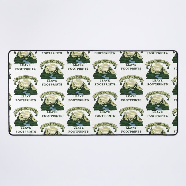 Item preview, Take pictures, leave footprints, funny and cool nature lover designed and sold by Merchattack.