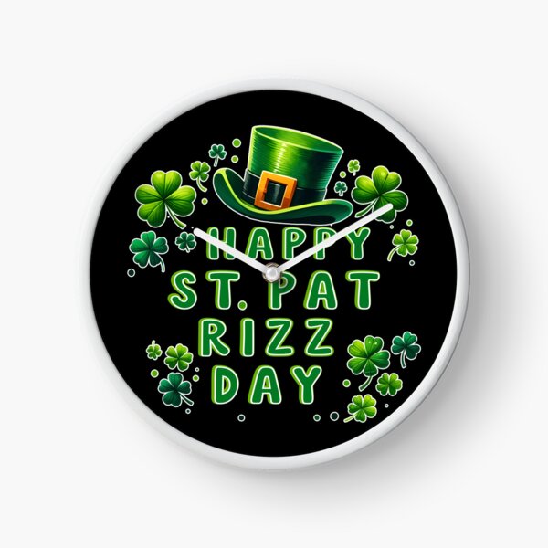 Aperçu de l'œuvre Joyeuse Saint Pat Rizz créée et vendue par EnchantedOwl.