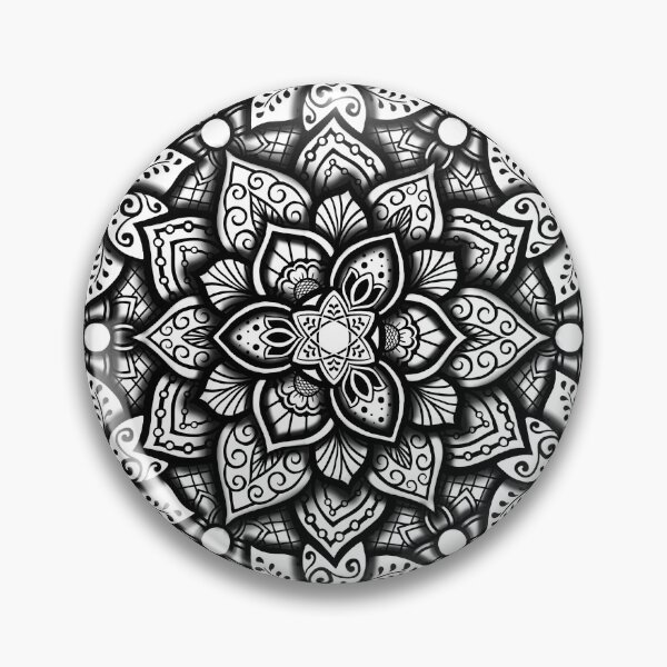 Item preview, Mehndi negro designed and sold by LadyDotDesign.