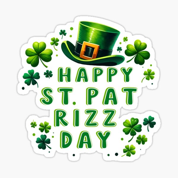 Artikelvorschau, Alles Gute zum St. Pat Rizz Tag entworfen und verkauft von EnchantedOwl.