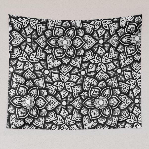 Item preview, Black Mehndi designed and sold by LadyDotDesign.