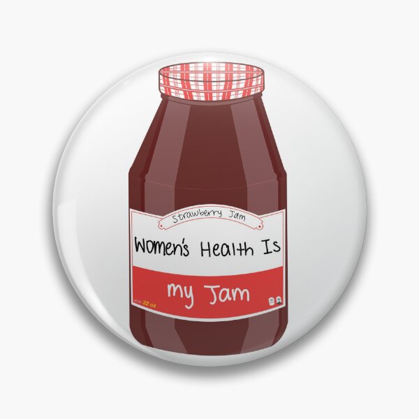 Item preview, Women's Health is My Jam designed and sold by peachesandfizz.