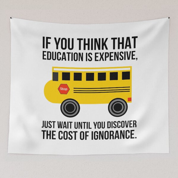 Item preview, The cost of ignorance  designed and sold by Rachel the Artist .