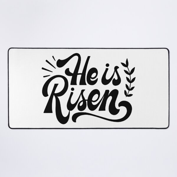 Item preview, He is Risen Chic  designed and sold by Flashy Flamingo.