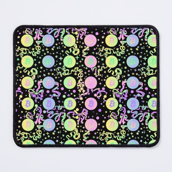 Item preview, BTC Rainbow Pastel Repeat Pattern Sparkles Dots and Ribbons designed and sold by KatelynMitalski.