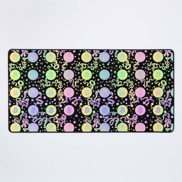 Item preview, BTC Rainbow Pastel Repeat Pattern Sparkles Dots and Ribbons designed and sold by KatelynMitalski.