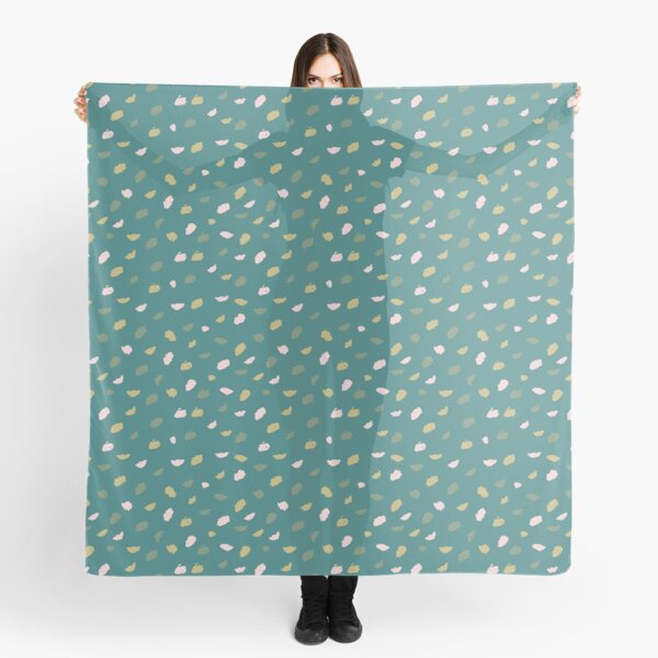 Bluebonnet Pollen Blue Scarf