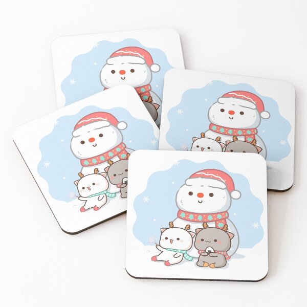Item preview, Snow Man Baby Panda Bear Brownie Sugar True Love BuBu DuDu Mochi Milk peach Valentine xmas goma Couple 2025 designed and sold by BrightStreets.