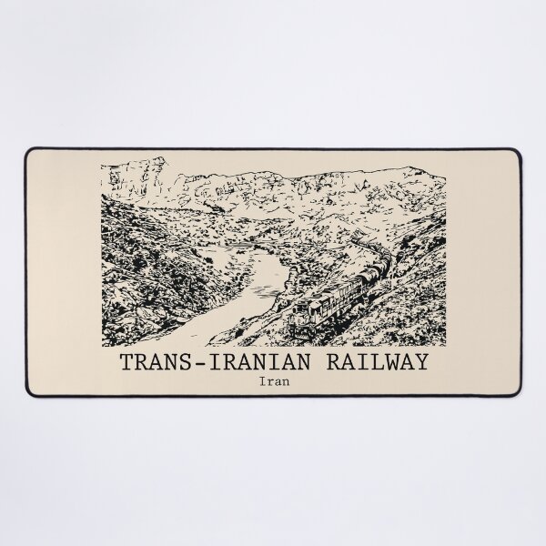 Item preview, Trans-Iranian Railway - Iran designed and sold by Lakeric Cityscapes.