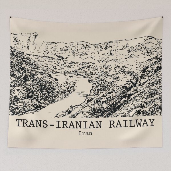 Item preview, Trans-Iranian Railway - Iran designed and sold by Lakeric Cityscapes.