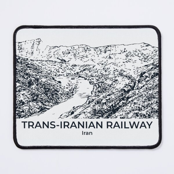 Item preview, Trans-Iranian Railway - Iran designed and sold by Lakeric Cityscapes.