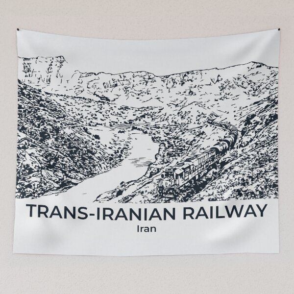 Item preview, Trans-Iranian Railway - Iran designed and sold by Lakeric Cityscapes.