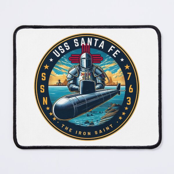 Item preview, Navy Submarine USS Santa Fe SSN-763 designed and sold by Warhead Collective.