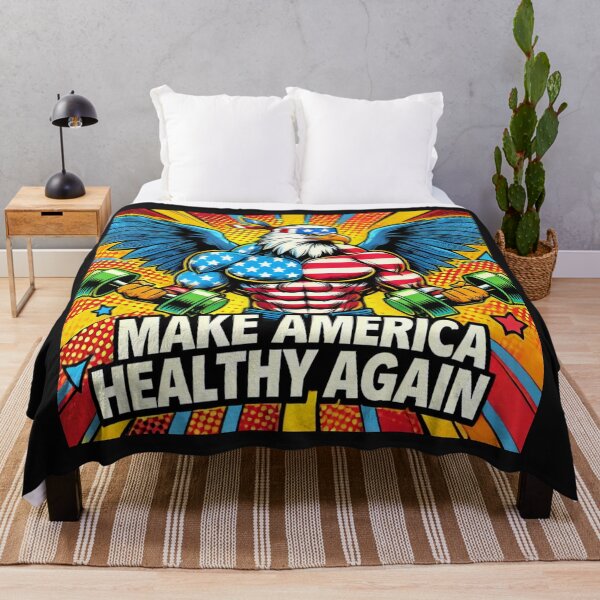 Item preview, make america healthy again designed and sold by TEEJAMBOREE.