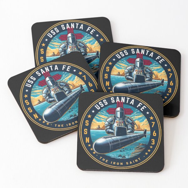 Item preview, Navy Submarine USS Santa Fe SSN-763 designed and sold by Warhead Collective.