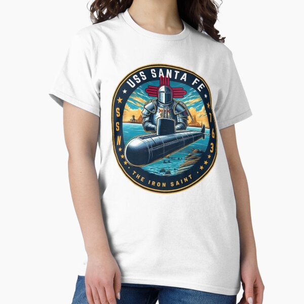 Vista previa del artículo con la obra «Submarino de la Armada USS Santa Fe SSN-763», diseñado y vendido por ShipFacedRB.