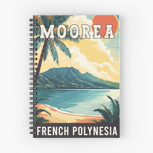 Item preview, Discover Tropical Paradise Moorea in French Polynesia - Travel Art designed and sold by turtlestart.