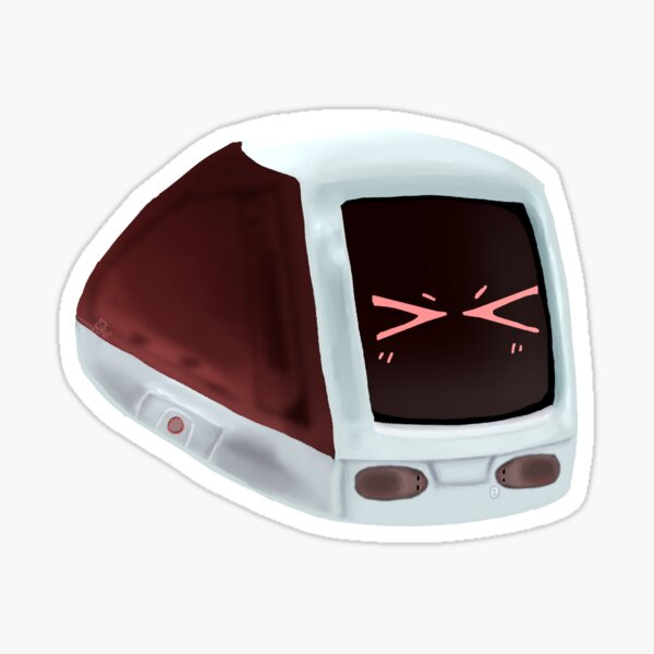 Artikel-Vorschau von iMac G3 - Ruby - Serie des kleinen Computertypen, designt und verkauft von angrydino42.