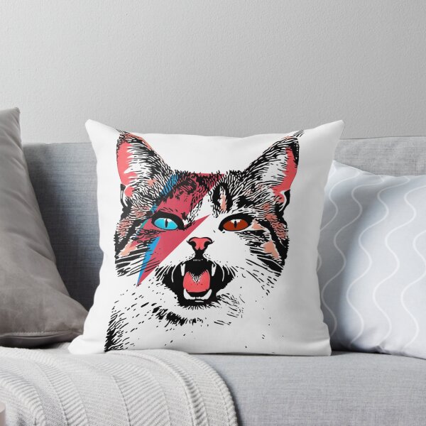 Item preview, Ziggy Stardust Cat 2 designed and sold by TheSamuraiCat.