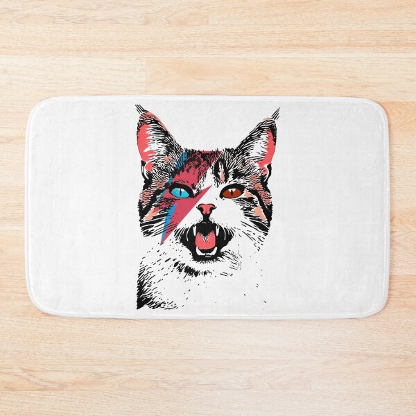 Item preview, Ziggy Stardust Cat 2 designed and sold by TheSamuraiCat.