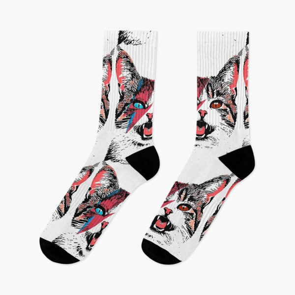 Item preview, Ziggy Stardust Cat 2 designed and sold by TheSamuraiCat.