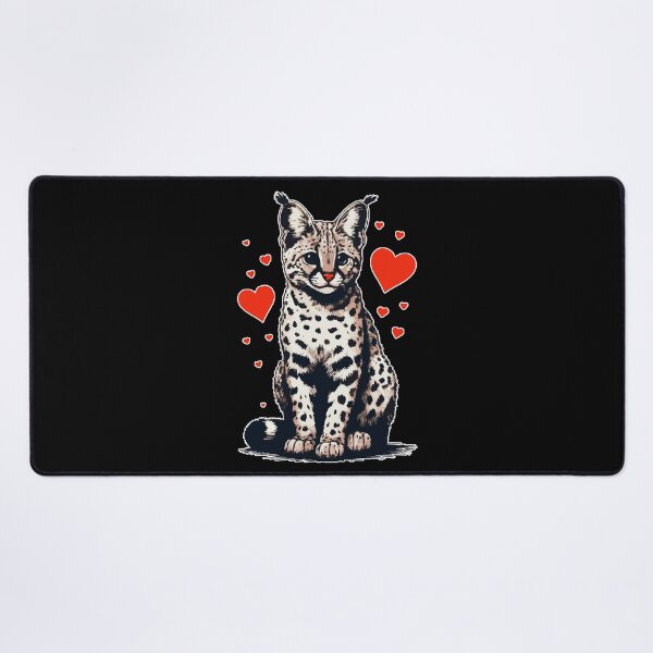 Item preview, Serval Cat Love designed and sold by TomFrontierArt.