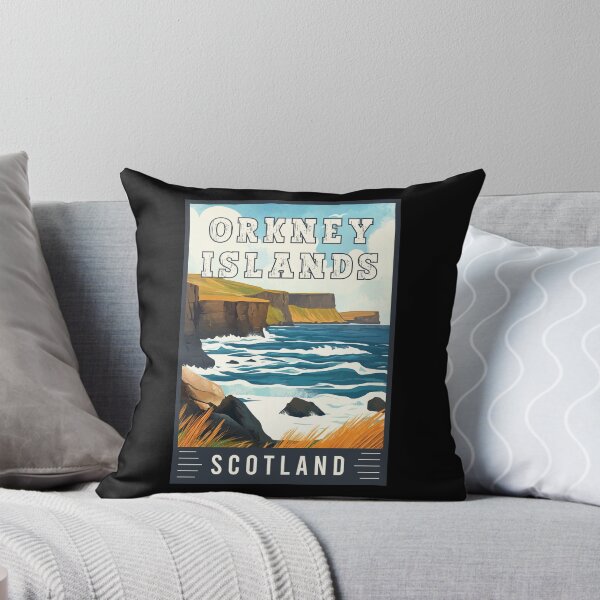 Item preview, Discover Stunning Seascape Orkney Islands in Scotland - Travel Art designed and sold by turtlestart.