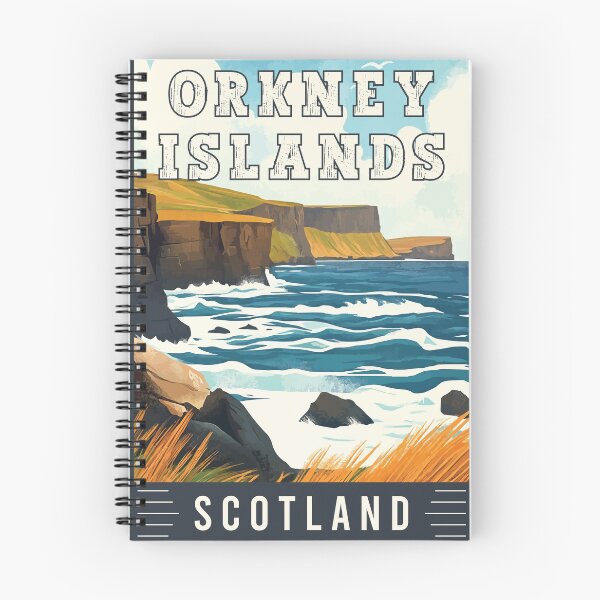 Item preview, Discover Stunning Seascape Orkney Islands in Scotland - Travel Art designed and sold by turtlestart.