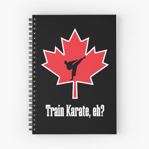 Item preview, Canada Karate T Shirt - Train Karate, eh? design - Funny Karate T Shirt  designed and sold by PowerKanjiFit.