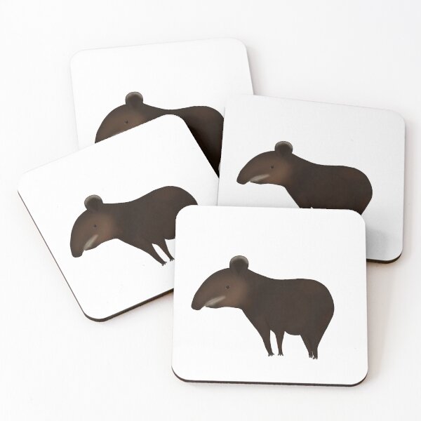 Item preview, Mountain Tapir Digital Painting designed and sold by ThatIsSomething.