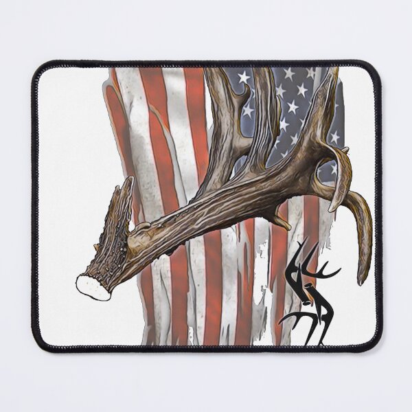 Item preview, American Hammer Shed Antler Flag Design  designed and sold by ShedHunters.