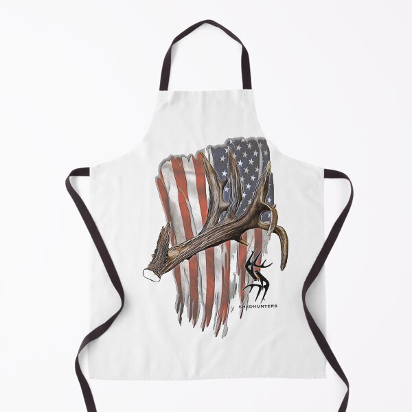 Item preview, American Hammer Shed Antler Flag Design designed and sold by ShedHunters.