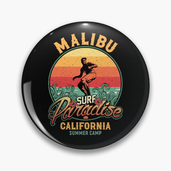 Item preview, Malibu Surf Paradise Los Angeles County California designed and sold by eclecTEEq.