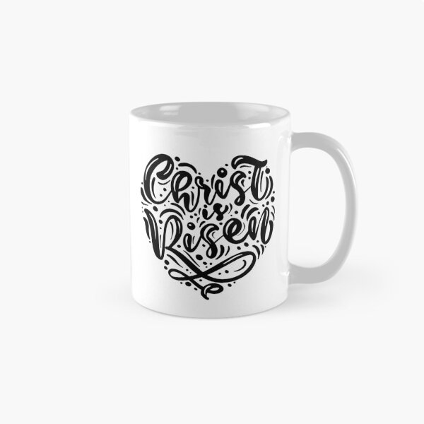 Item preview, Christ Has Risen Heart  designed and sold by Flashy Flamingo.