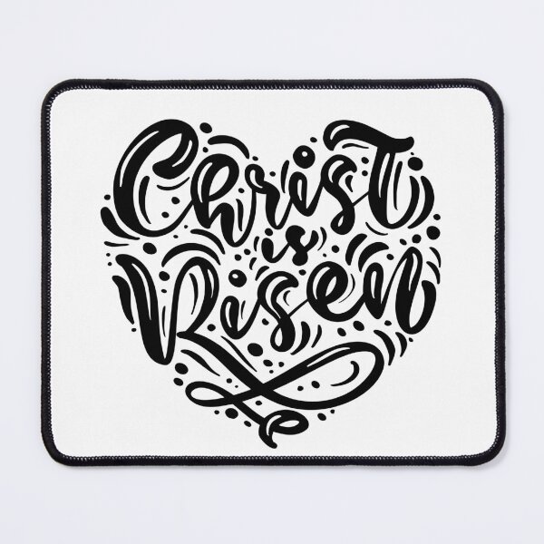Item preview, Christ Has Risen Heart  designed and sold by Flashy Flamingo.