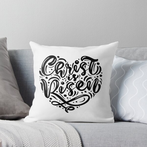 Item preview, Christ Has Risen Heart  designed and sold by Flashy Flamingo.